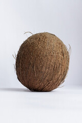 Coconut. Coconut on a light background.