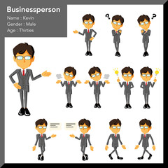 ビジネスパーソン　30代　男性	