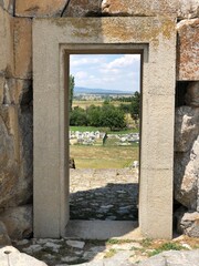 aizanoi antique city. zeus temple Kütahya / Turkey