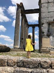 aizanoi antique city. zeus temple Kütahya / Turkey