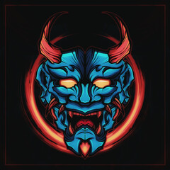 Oni Demon Mask