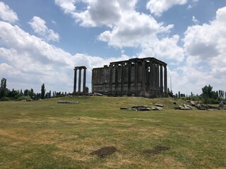aizanoi antique city. zeus temple Kütahya / Turkey