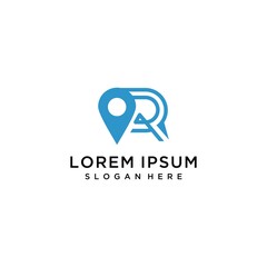 Obraz premium Letter R logo icon design template 