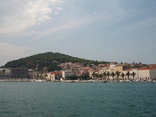 Fototapeta na wymiar Croatia, Split. Adriatic coast 