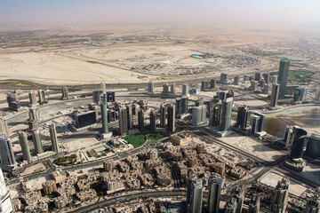 Wunderschönes Panorama in Dubai