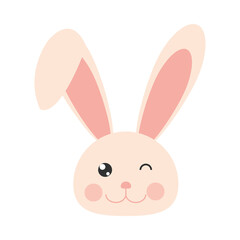 rabbit face wink