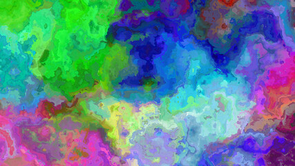 Obraz na płótnie Canvas Bunte Farben mit marmorierter Struktur als Textur oder Hintergrund
