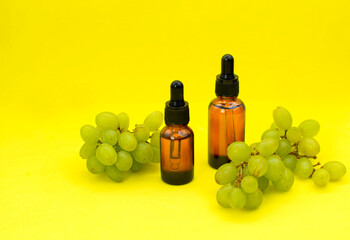 Pure essential oil for skin care. The concept of alternative med