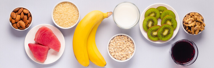 Food to help you fall asleep easily and quickly.