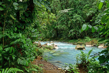  Rio Celeste - vznik modré řeky