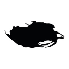 black stain abstract