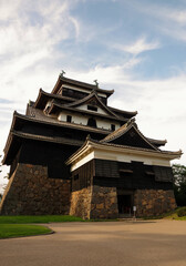 歴史のあるお城　島根県　松江城　日本