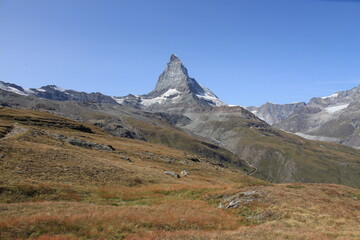 Obraz premium Mt. Matterhorn in Zermatt, Switzerland.