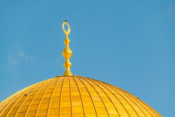 Fototapeta na wymiar Rock Dome Monument, Jerusalem City