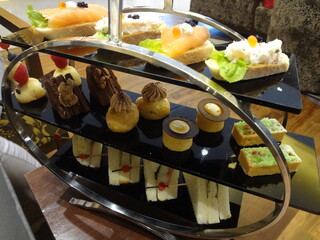 High tea (Afternoon tea) アフタヌーンティ