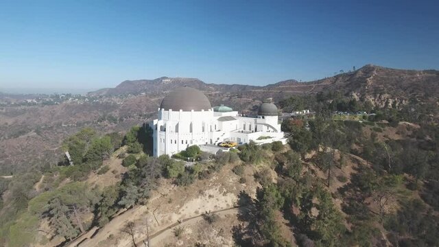 Griffith Observatory in Los Angeles, Hollywood Hills, USA