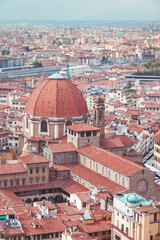 Fototapeta na wymiar Basilica di San Lorenzo in Florence, Italy