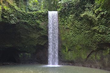 Waterfall in Ubud, Bali, Indonesia