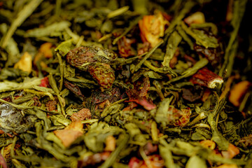 Tea leaves  