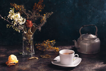 Fototapeta premium a cup of tea