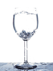 glass of water
