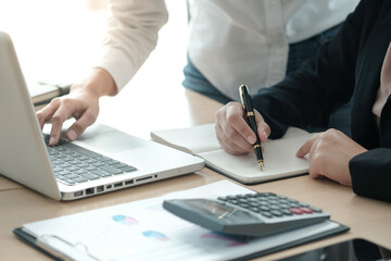 Business People Meeting Design Ideas professional investor working new start up project. Concept. business planning in office