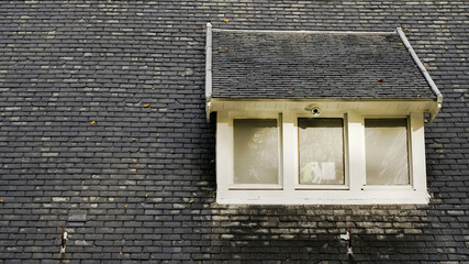 old window in a house