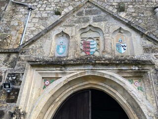 WINCHELSEA, EAST SUSSEX, MAY 2015 - St Thomas the Martyr Church dating from 1215, church at...