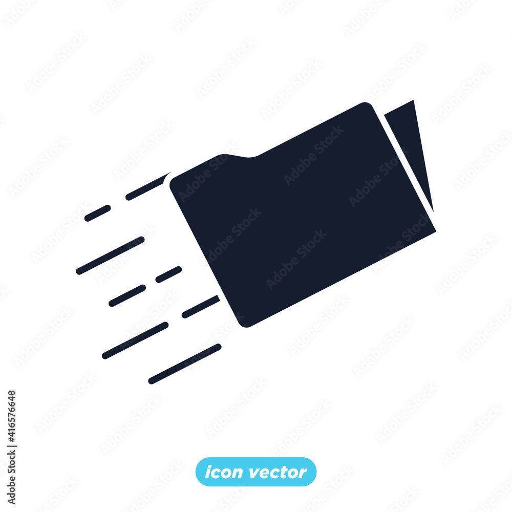 Poster seo mail marketing icon. search engine optimization symbol template for graphic and web design colle