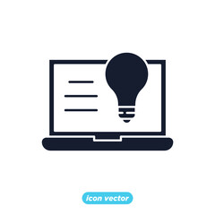 SEO creative service icon. Search Engine Optimization symbol template for graphic and web design collection logo vector illustration