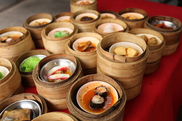 Colorful dim sum