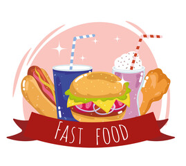 food hamburger chicken