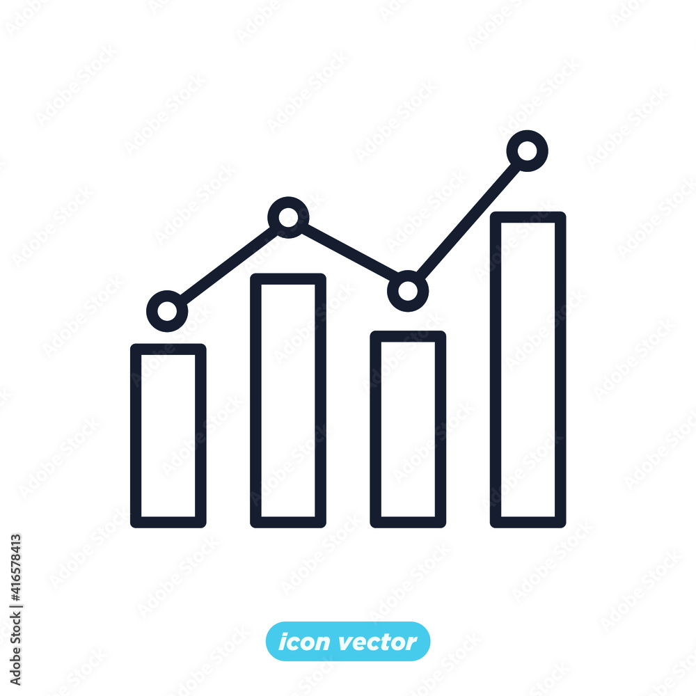 Poster seo web marketing analytics icon. search engine optimization symbol template for graphic and web des