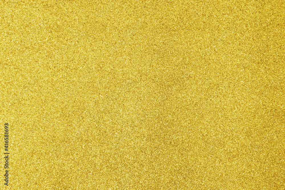 Wall mural abstract gold glitter sparkle bokeh light background