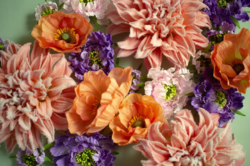 bouquet of colorful flowers