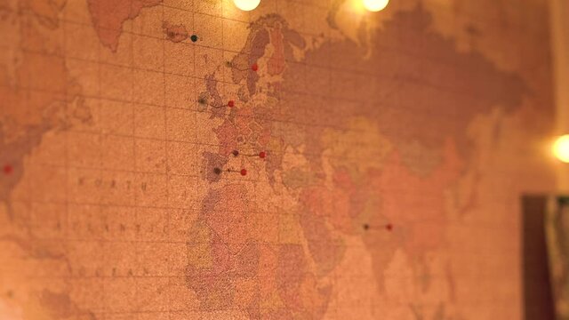 Mapa Mundi donde empiezan los viajes y los sueños.