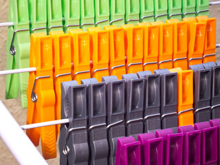 Fototapeta premium clothespins