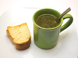 Rusks and broth