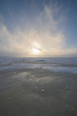 Sea ice melting