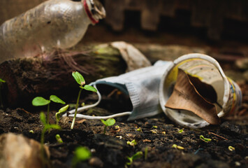 environmental contamination from the use of masks