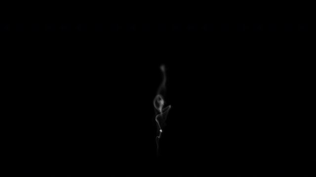 Cigarette Smoke 4k + alpha channel