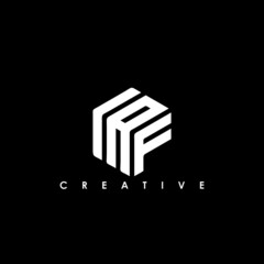 IAF Letter Initial Logo Design Template Vector Illustration