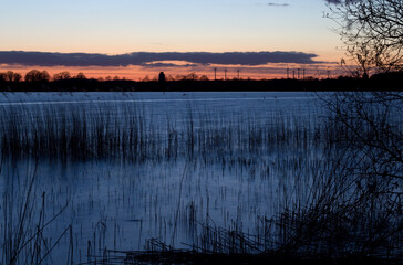 Evening At Pönitzer See, Schleswig-Holstein, Germany