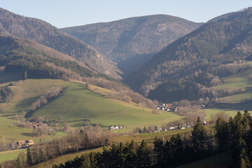 Fototapeta na wymiar Impressions Of Black Forest Close To Kirchzarten and Freiburg
