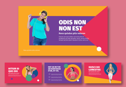 Colorful Pitch Deck