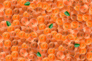 Orange group fruit background texture