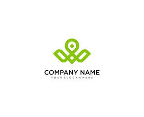 W lettering logo design. Creative minimal monochrome monogram symbol. Universal elegant vector sign design. Premium business logo type. Graphic alphabet symbol for company business identity