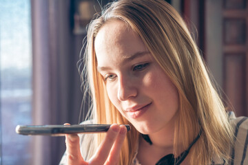 audio app on appstore with headphones. Clubhouse drop in audio chat application view on the...