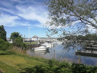 Overview of Sag Harbor, NY - May 2020