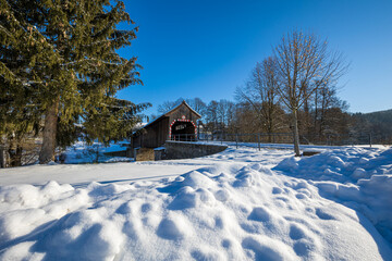 Winterwanderung im Fl&ouml;hatal